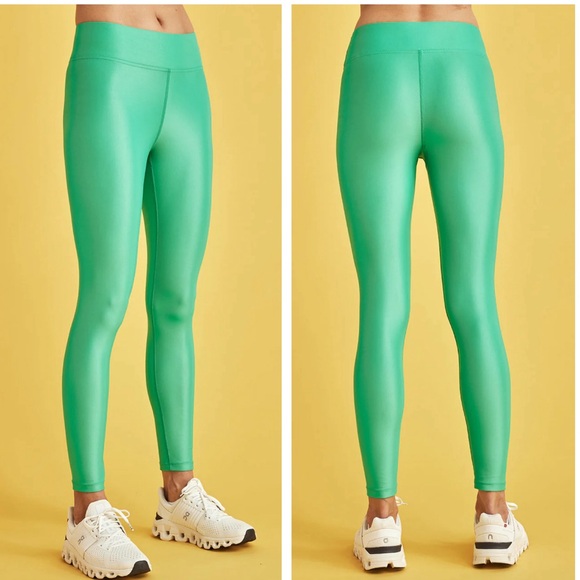 Carbon Pants - NWT Carbon38 7/8 Legging in Takara Shine Digital Green size XXS
